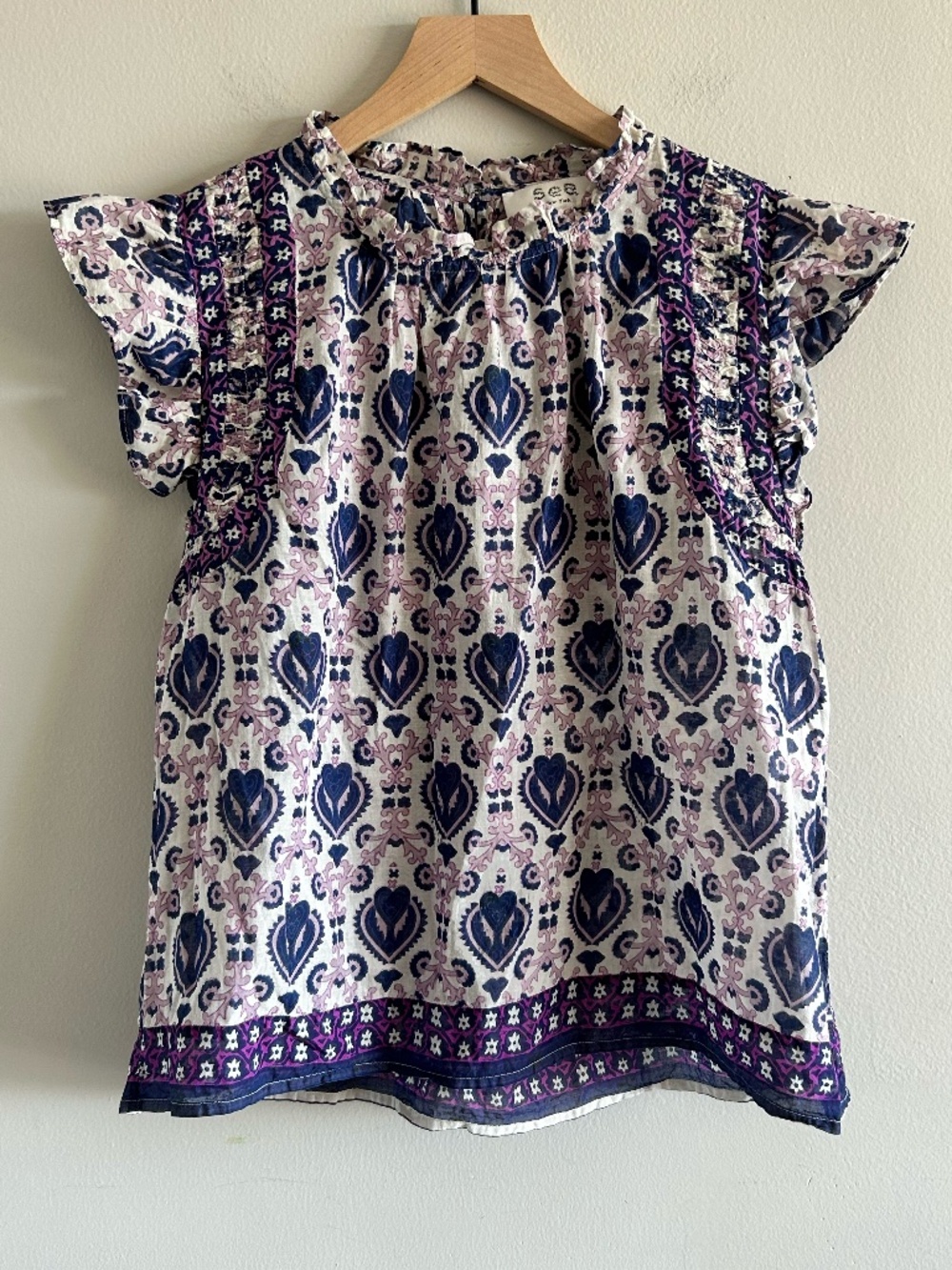Sea New York Brigitte Border Tank — Size Small - Picture 4 of 15